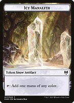 Icy Manalith — Kaldheim Tokens 17