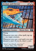 Iceman and Firestar — Marvel Super Heroes Commander 742