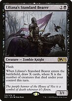 Porta-estandarte de Liliana — Core Set 2021 110