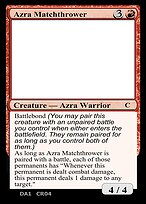 Azra Matchthrower — Unknown Event CR04a