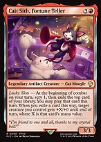Cait Sith, Fortune Teller — Final Fantasy Commander 54