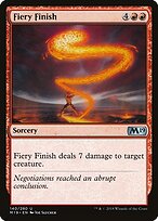 Finalização Flamejante — Core Set 2019 140