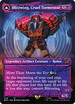 Blitzwing, Cruel Tormentor // Blitzwing, Adaptive Assailant — Transformers 19