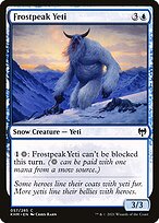 Yeti do Monte Gélido — Kaldheim 57