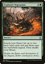 Vegetação Explosiva — Dragons of Tarkir 186
