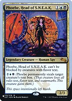 Phoebe, Head of S.N.E.A.K. — The List (Unfinity Foil Edition) 52