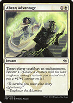 Vantagem Abzan — Fate Reforged 2