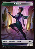 Citizen — Tarkir: Dragonstorm Commander Tokens 26