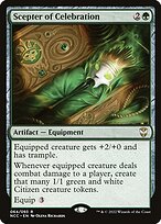Cetro da Celebração — New Capenna Commander 64