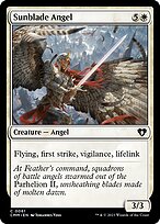 Anjo Espadachim Solar — Commander Masters 61