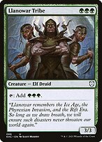 Tribo de Llanowar — Kaldheim Commander 66