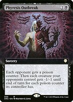 Surto de Phyresis — Phyrexia: All Will Be One Commander 50