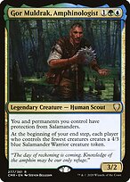 Gor Muldrak, Amphinólogo — Commander Legends 277