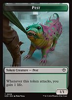 Pest — Secrets of Strixhaven Tokens 9