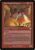 Dragão de Duas Cabeças — Mercadian Masques 221