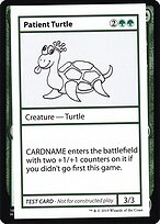 Patient Turtle — Mystery Booster Playtest Cards 2021 82