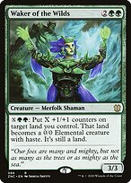 Despertadora das Forças Selvagens — Zendikar Rising Commander 86