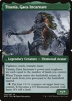 Titania, Gaea Incarnate — The Brothers' War 256b