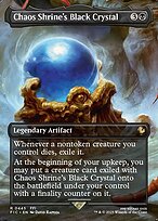 Chaos Shrine's Black Crystal — Final Fantasy Commander 445