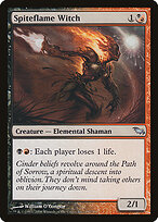 Bruxa da Chama Maliciosa — Shadowmoor 197