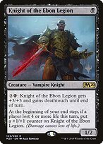 Cavaleiro da Legião de Ébano — Core Set 2020 Promos 105p