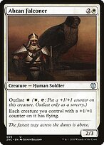 Falcoeiro Abzan — Zendikar Rising Commander 9