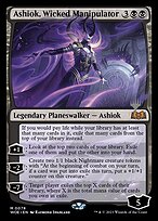Ashiok, a Manipulação Vil — Wilds of Eldraine Promos 78p