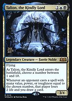Talion, o Lorde Gentil — Wilds of Eldraine Promos 215s