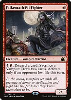 Lutadora da Liça Falkenrath — Innistrad: Midnight Hunt Promos 137p