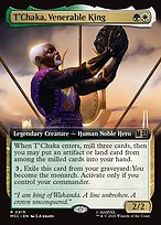 T'Chaka, Venerable King — Marvel Super Heroes Commander 419