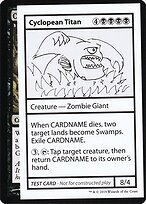 Cyclopean Titan — Mystery Booster Playtest Cards 2021 40