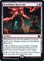 Reservatório de Flameogeist — Innistrad: Midnight Hunt Promos 142s
