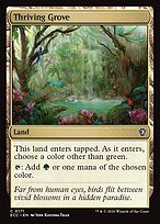 Bosque Vicejante — Lorwyn Eclipsed Commander 171