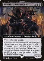 Timothar, Barão dos Morcegos — Crimson Vow Commander 42
