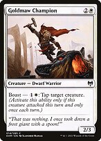 Campeão de Gorja D'ouro — Kaldheim 14