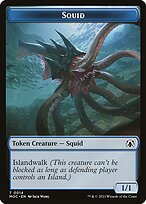 Squid — March of the Machine Commander Tokens 14