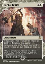 Justiça Cármica — Wilds of Eldraine: Enchanting Tales 7