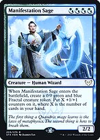 Sábio das Manifestações — Strixhaven: School of Mages Promos 205s