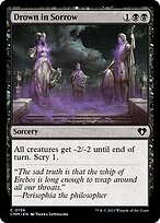 Afogar em Mágoas — Commander Masters 154
