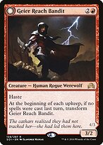 Bandido da Cordilheira de Geier // Alfa da Alcateia Vildin — Shadows over Innistrad 159