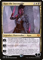 Kaya, a Inexorável — Kaldheim Promos 218p