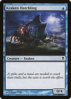 Filhote de Kraken — Zendikar 50