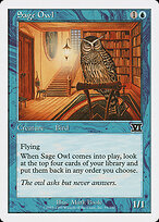 Coruja Sábia — Classic Sixth Edition 95