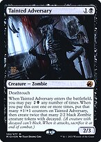 Adversário Maculado — Innistrad: Midnight Hunt Promos 124s