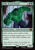 Hulk, Brutal Brawler — Marvel Super Heroes Commander 833