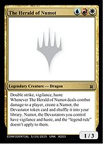 The Herald of Numot — Unknown Event RZ03