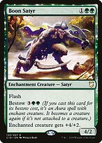 Sátiro Abençoado — Commander 2018 132