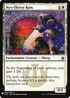 Carneiro Velocino-de-Nyx — The List A25-26
