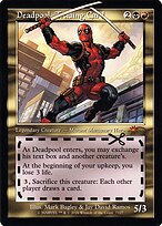 Deadpool, Trading Card