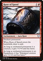 Runa de Velocidade — Kaldheim 148